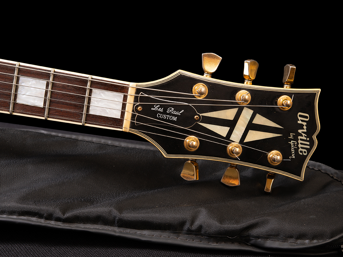 Orville by Gibson LP custom 1989年製 Orville by Gibson Les Paul Custom 1989年 - メルカリ